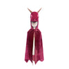 Great Pretenders - Burgundy & Copper Starry Night Dragon Cape Size 5-6