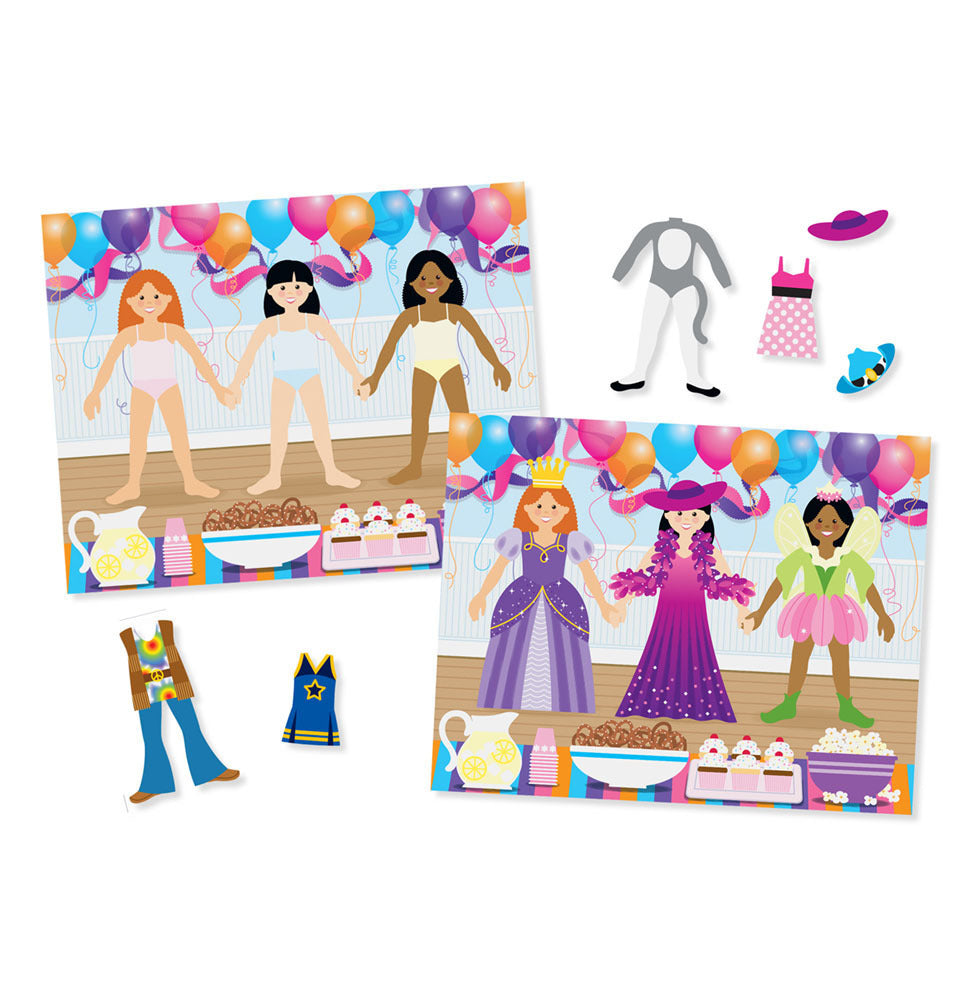 Melissa & Doug - Reusable Sticker Pad - Dress-Up