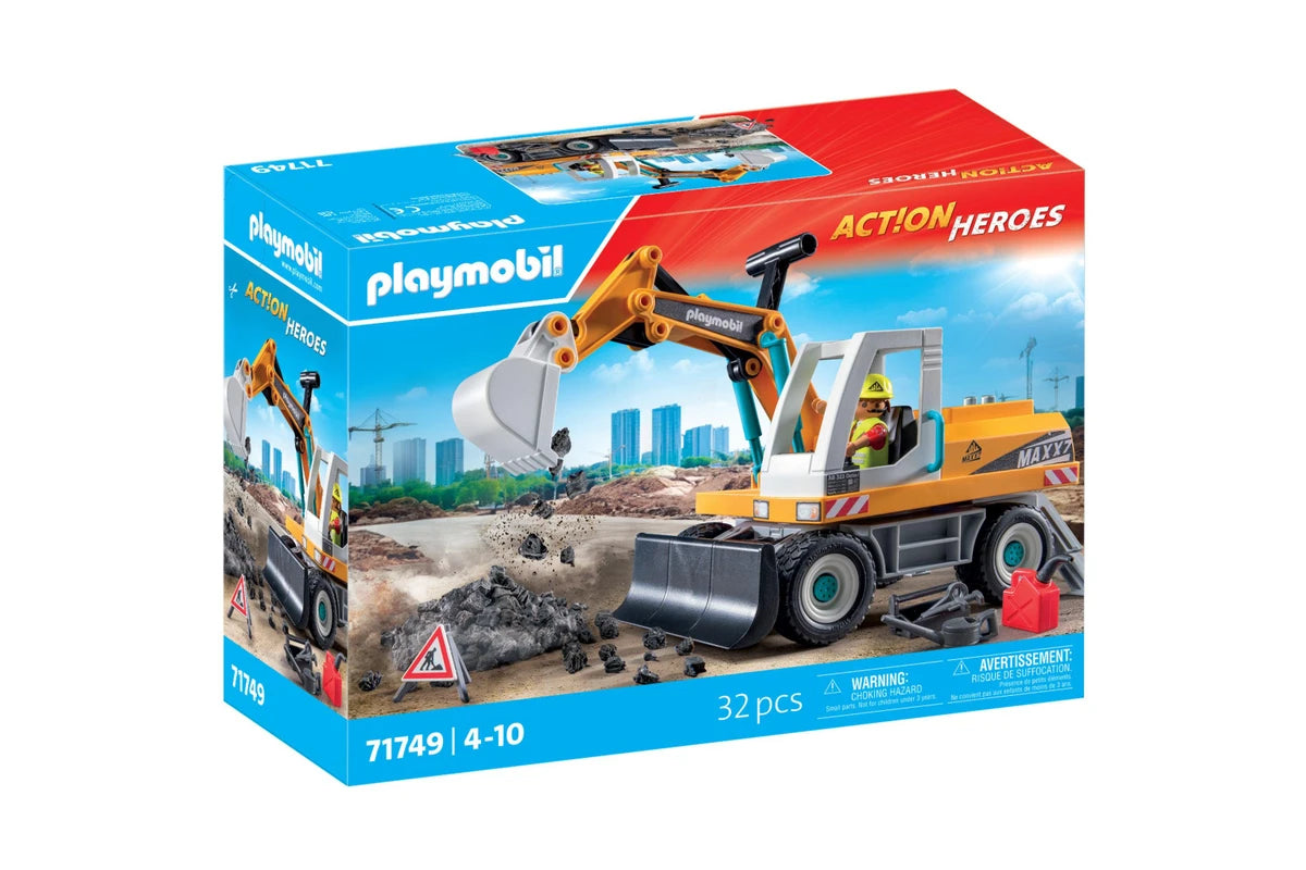 Playmobil - Large Excavator 71749