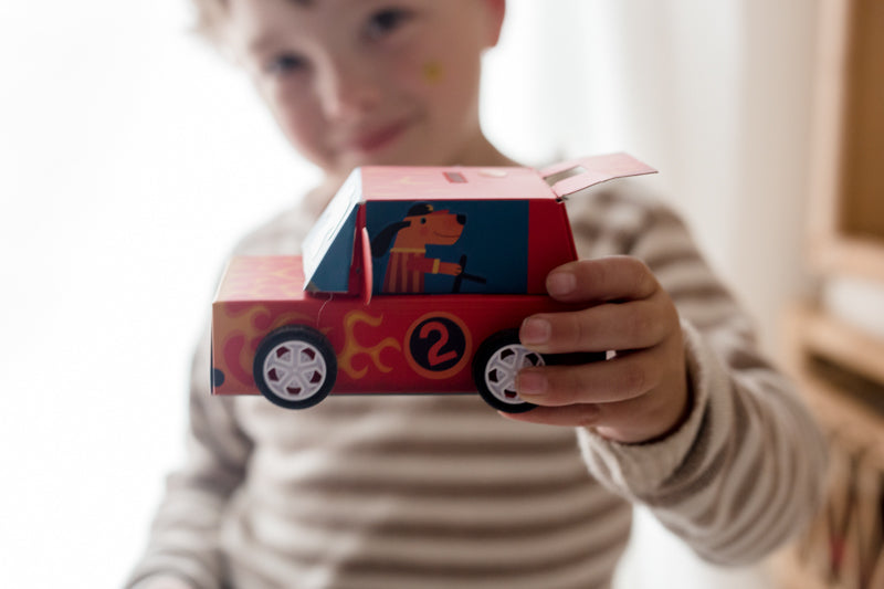 Djeco - Do it Yourself - Racing Cars Kit