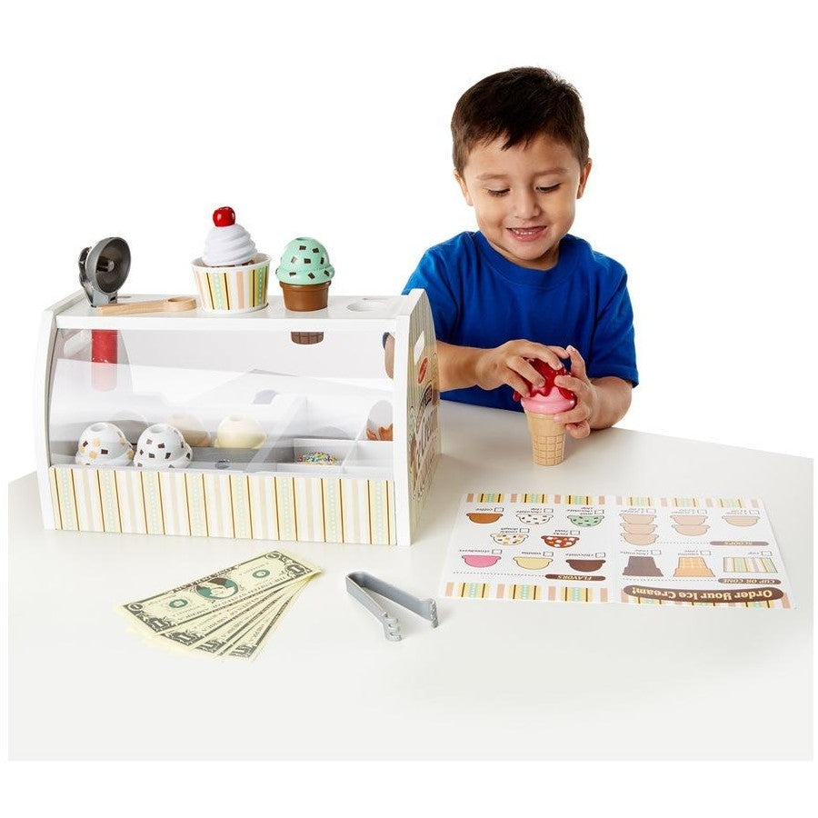 Melissa & Doug - Scoop & Serve Ice Cream Counter