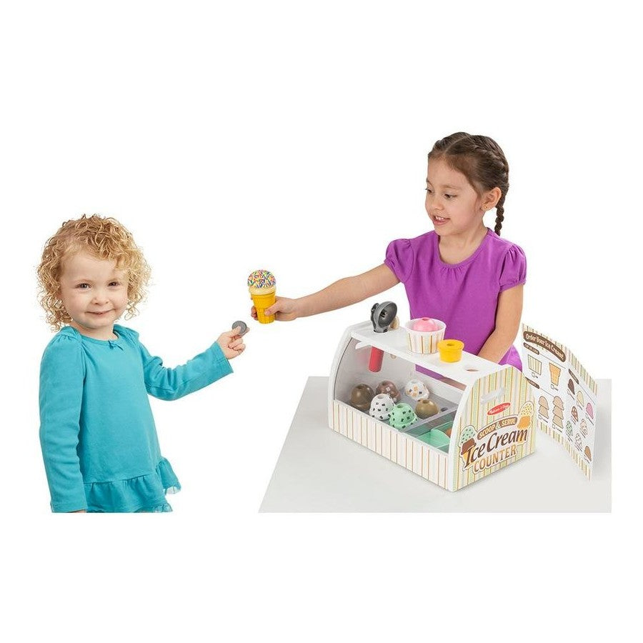 Melissa & Doug - Scoop & Serve Ice Cream Counter
