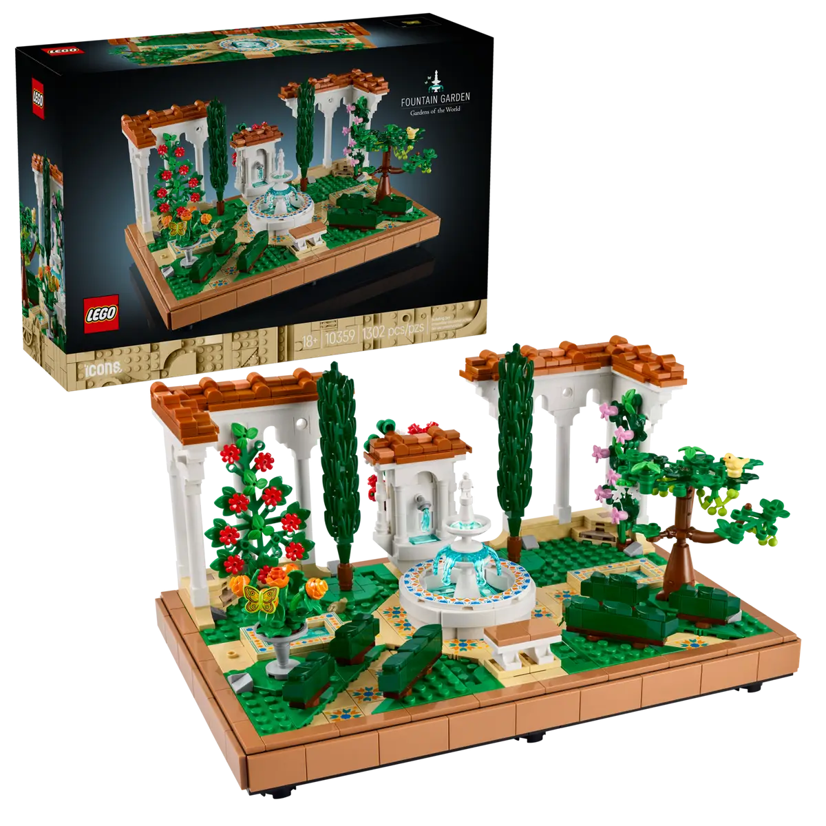 LEGO - Icons Fountain Garden 10359