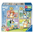Ravensburger - Bluey 4 Chunky Jigsaw Puzzles 2,3,4,5pc