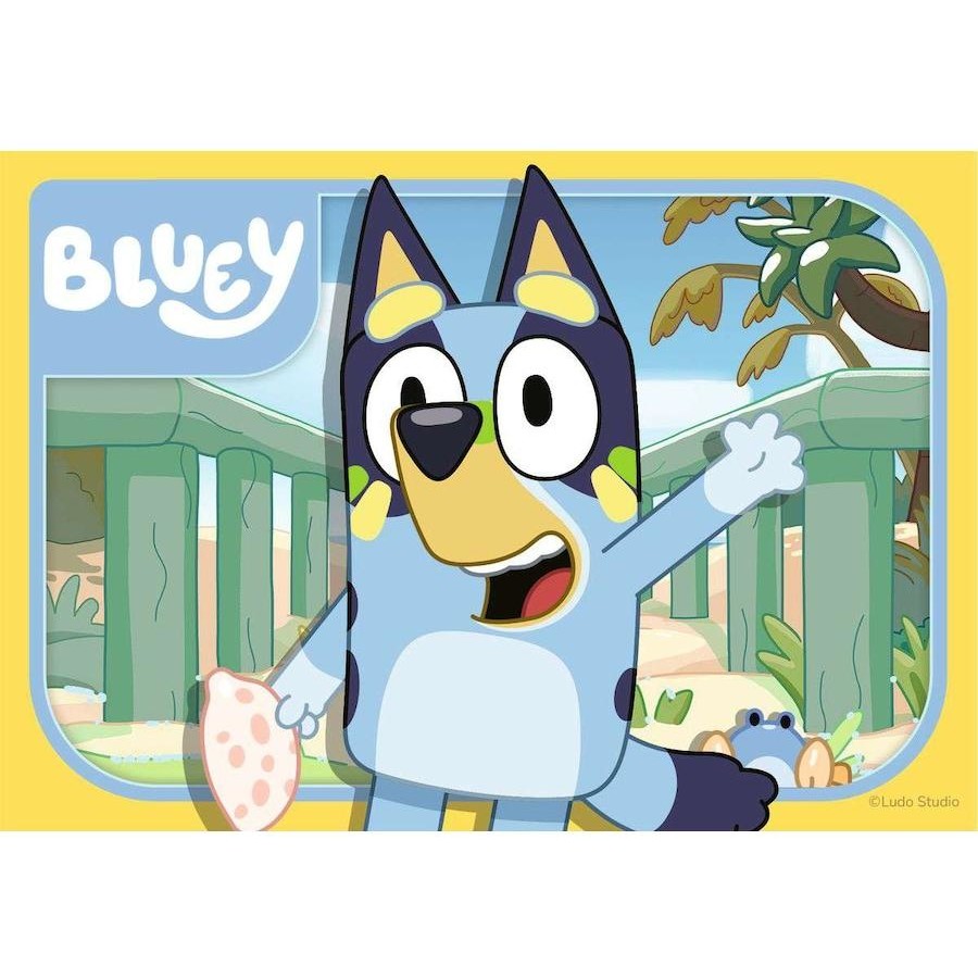 Ravensburger - Bluey 4 Chunky Jigsaw Puzzles 2,3,4,5pc