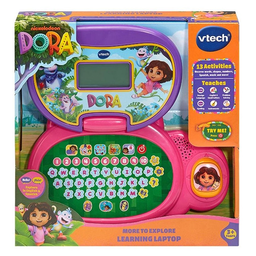 VTech - Dora's More to Explore Learning Laptop