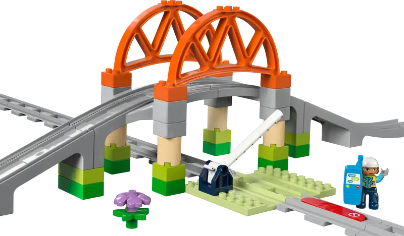 LEGO - Duplo Train Bridge & Tracks Expansion Set (10426)