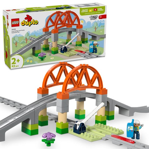 LEGO - Duplo Train Bridge & Tracks Expansion Set (10426)