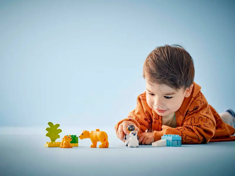 LEGO - Duplo Wild Animal Families Penguins & Lions (10442)