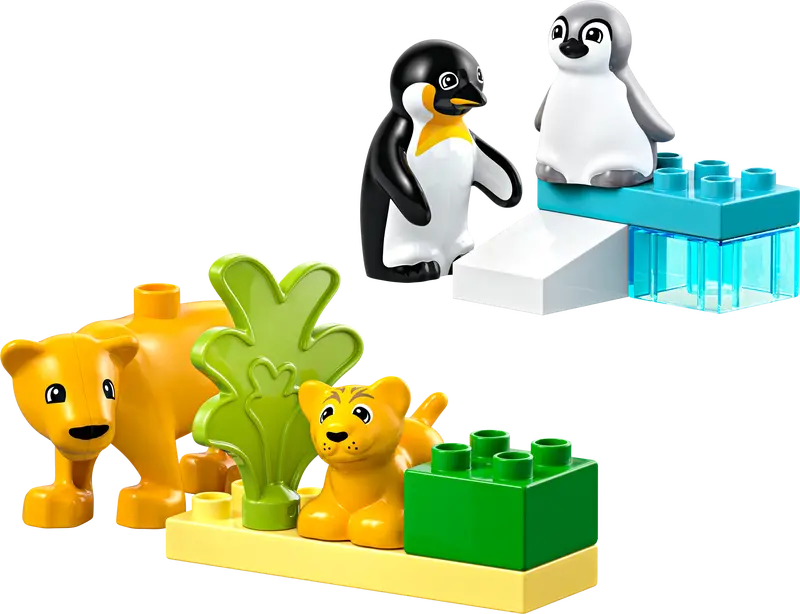 LEGO - Duplo Wild Animal Families Penguins & Lions (10442)