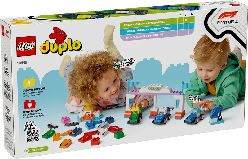 LEGO - Duplo F1 Team Race Cars & Drivers (10445)
