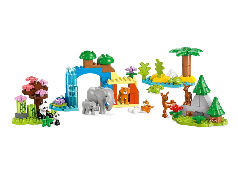 LEGO - Duplo 3 in 1 Wild Animal Families (10446)