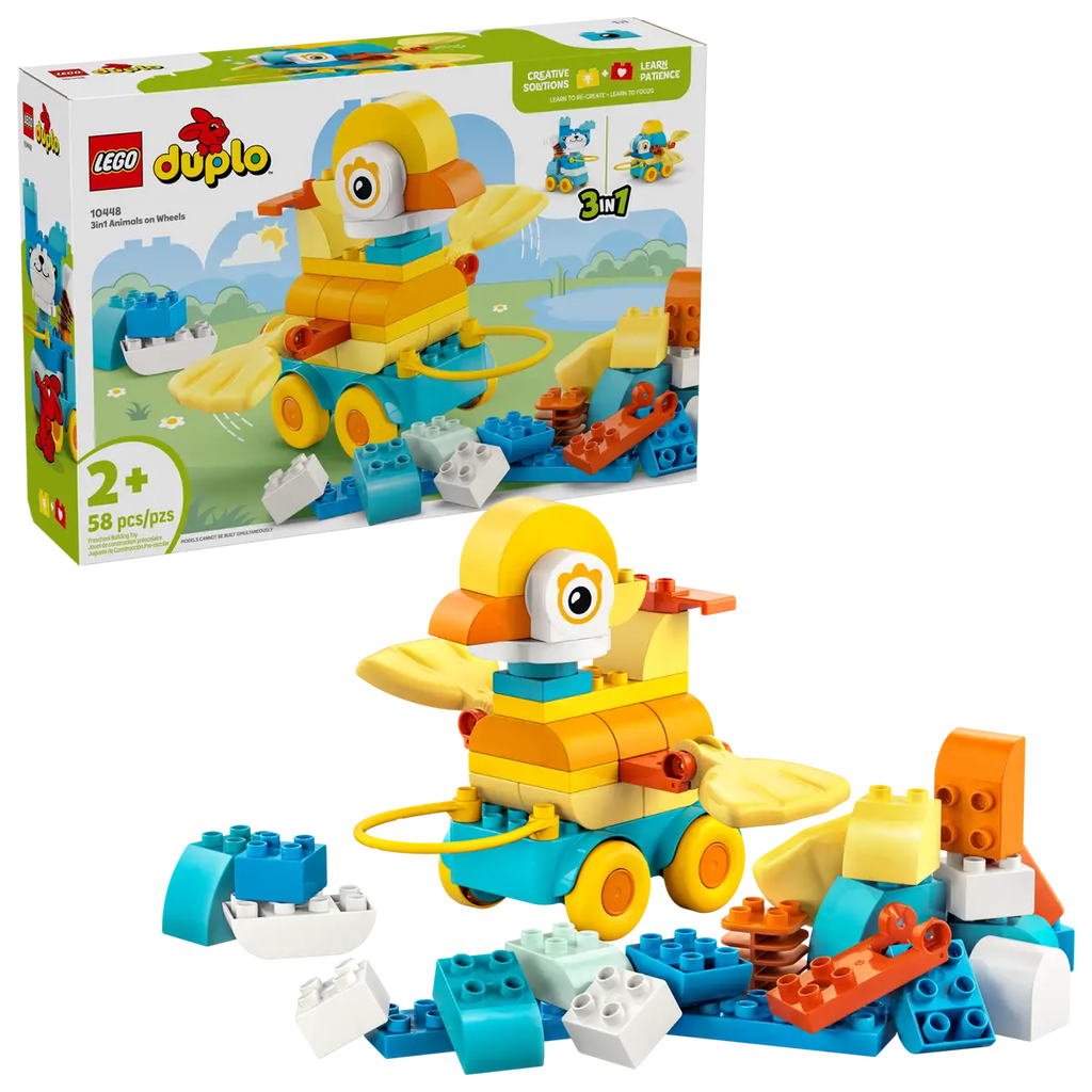 LEGO - Duplo 3 in 1 Animals on Wheels 10448