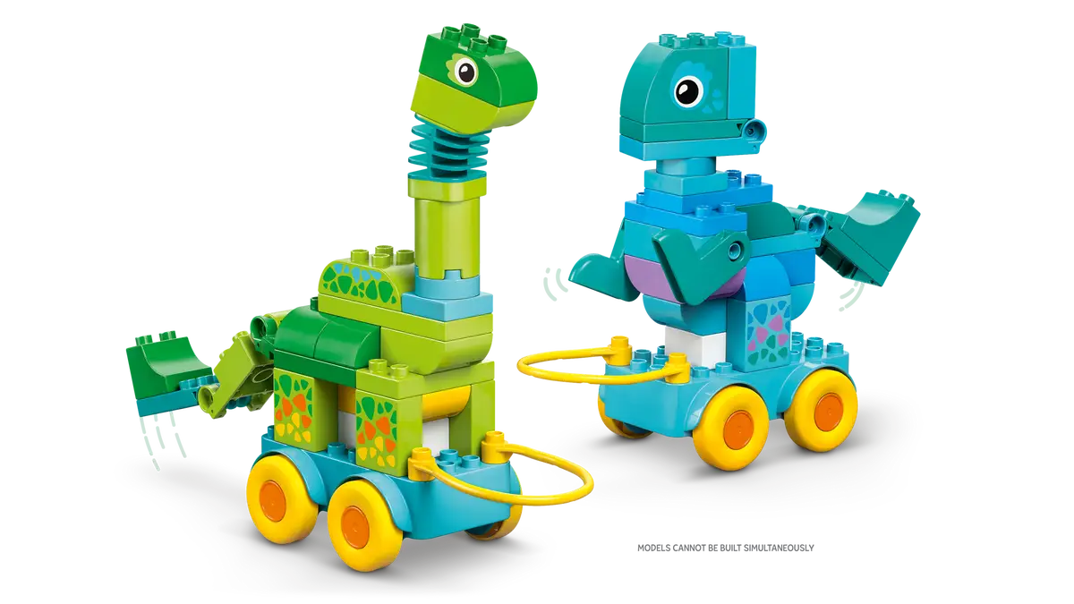 LEGO - Duplo 3 In 1 Dinosaurs on Wheels 10451