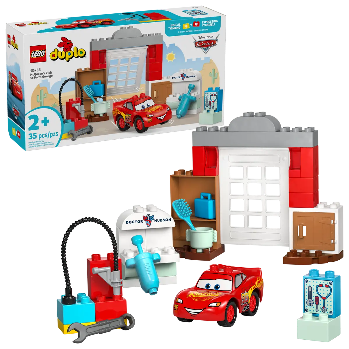 LEGO - Duplo McQueen's Visit to Doc's Garage 10456