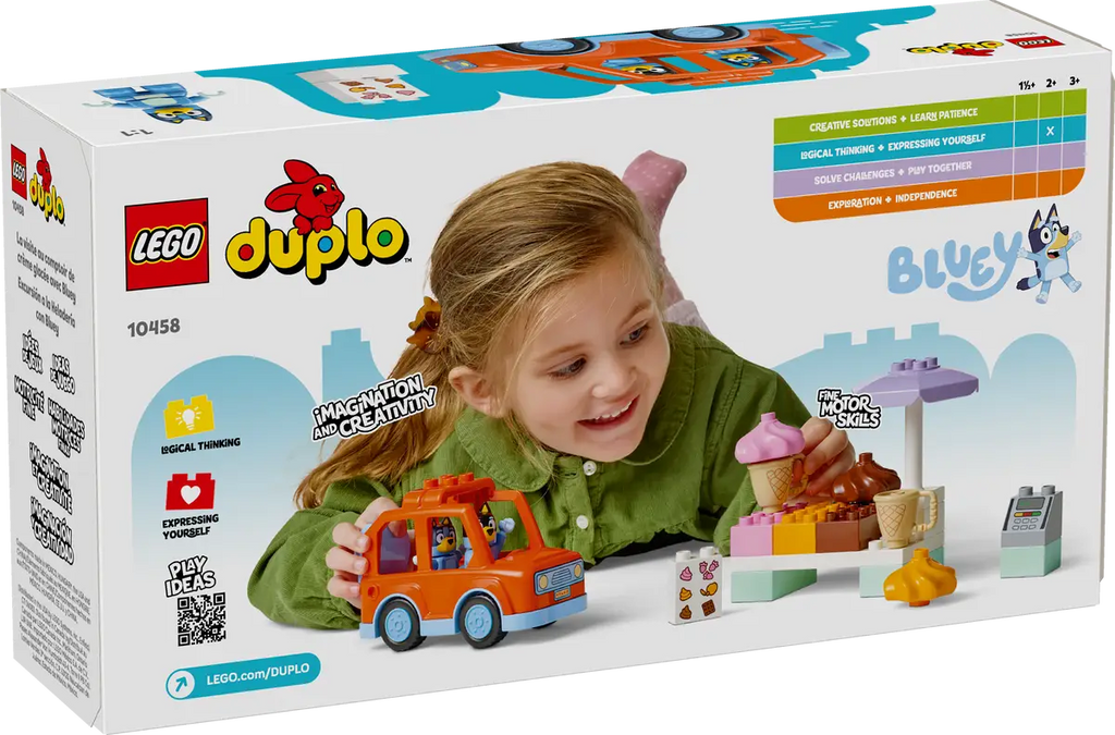 LEGO - Duplo Ice Cream Trip with Bluey 10458