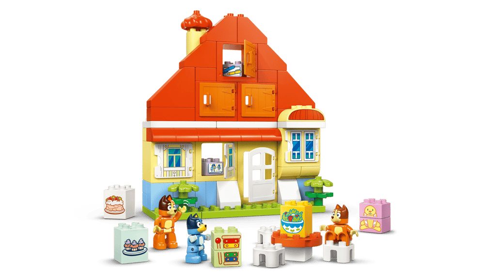 LEGO - Bluey's Family House with Memory Game 10459