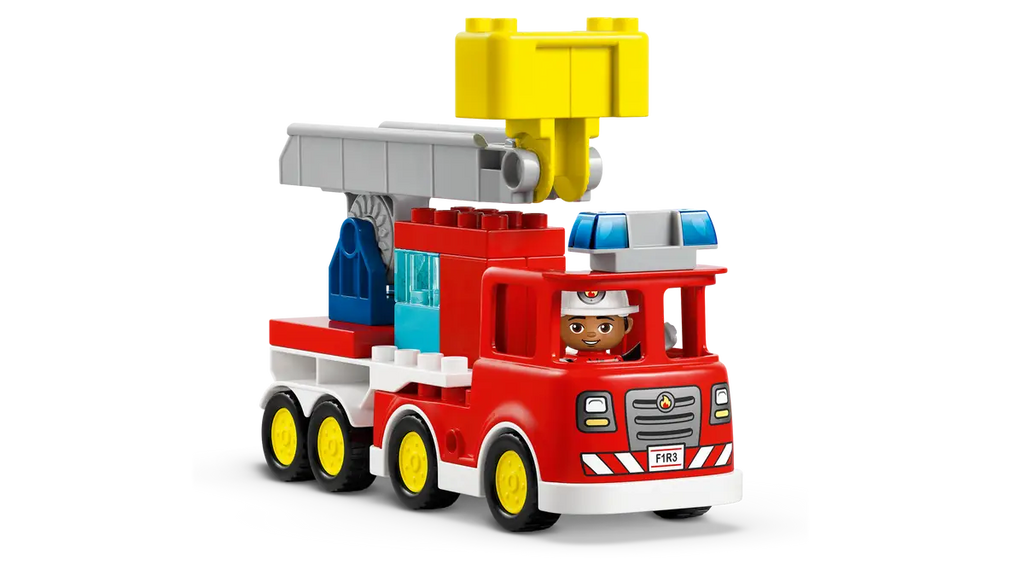 LEGO - Duplo Fire Engine with Hose and Firefighter 10473