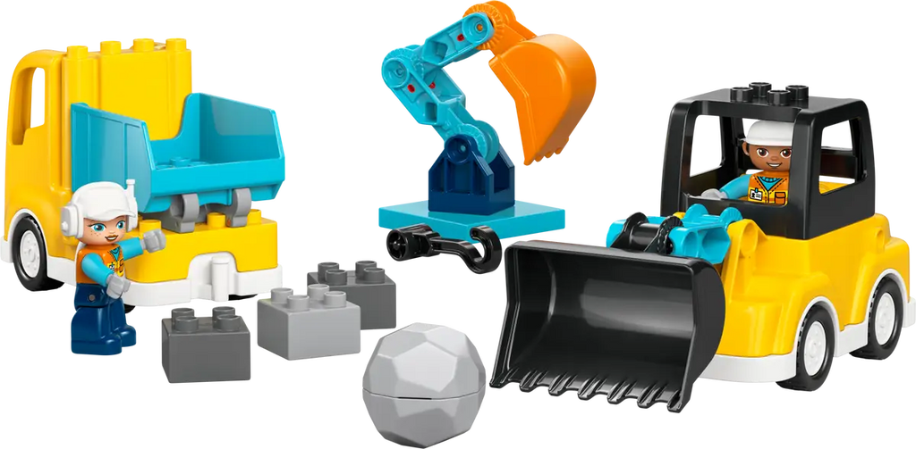 LEGO - Duplo 3 in 1 Construction Vehicle 10475