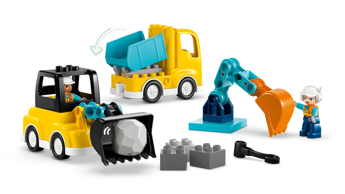 LEGO - Duplo 3 in 1 Construction Vehicle 10475