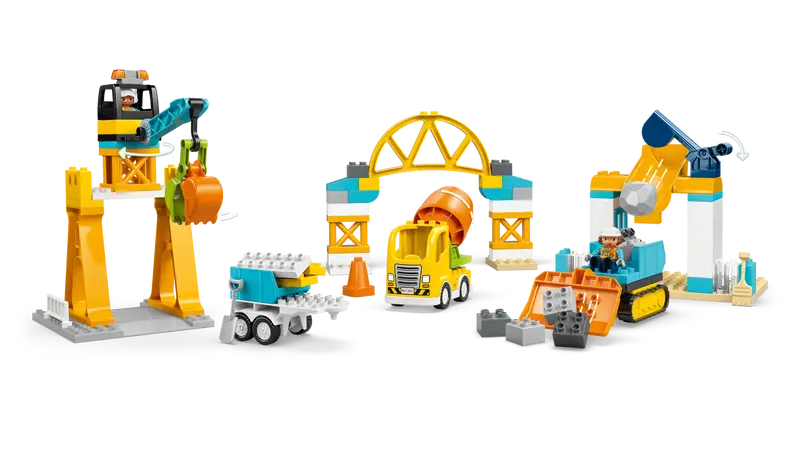 LEGO - Duplo 3 in 1 Construction Site and Vehicles 10476