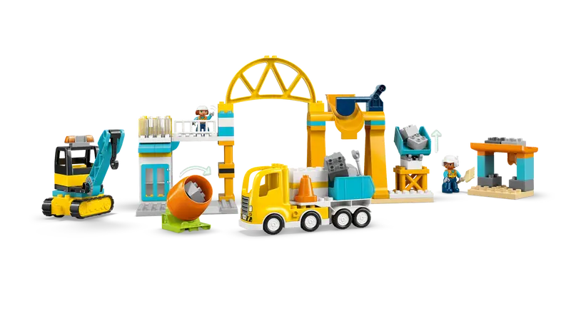 LEGO - Duplo 3 in 1 Construction Site and Vehicles 10476