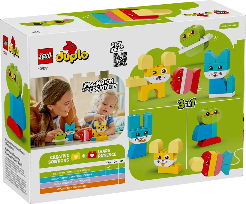 LEGO - Duplo 3 in 1 My First Creative Cute Pets 10477
