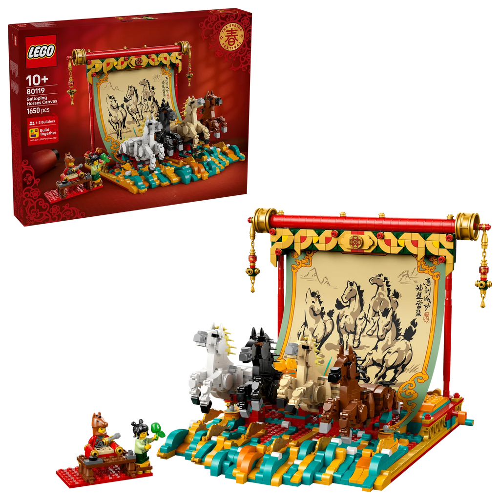 LEGO - Galloping Horses Canvas 80119