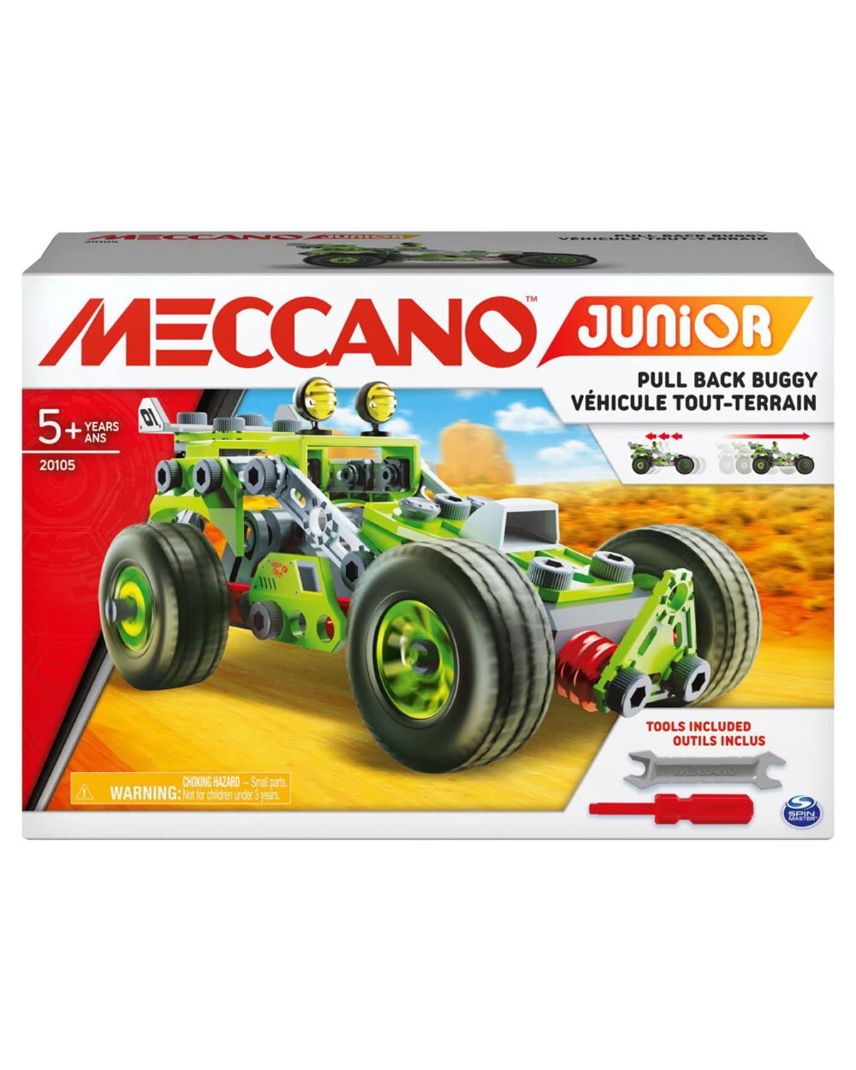 Meccano - Junior Pull Back Buggy