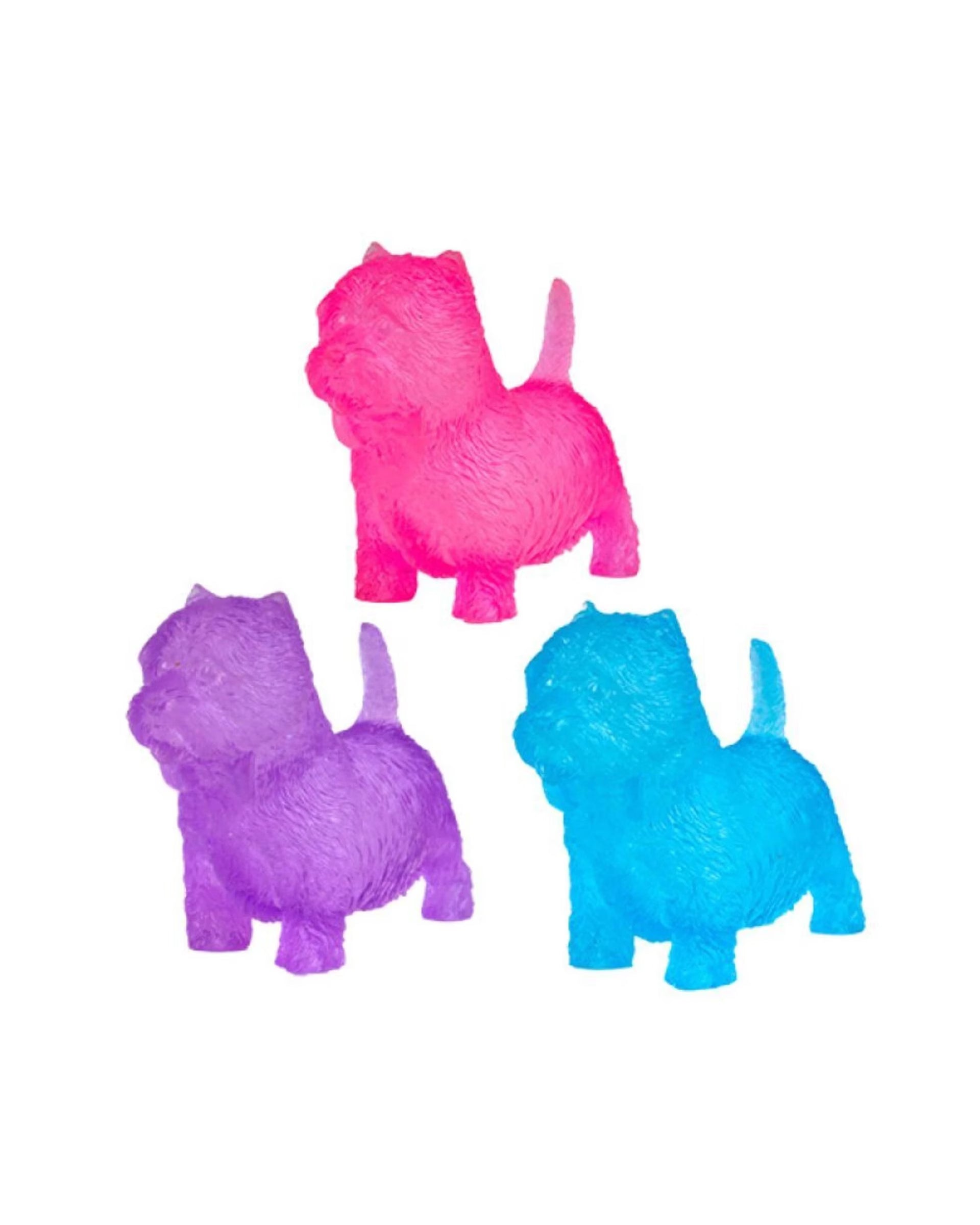 Smooshos - Super Squeeze Glow - White Terrier