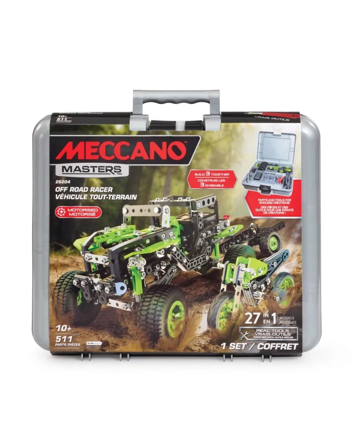 Meccano - Masters Motorized Off Road Racer in Case