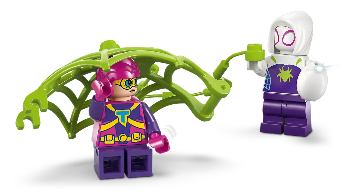 LEGO - Spidey Spidey & Gobby's Raptor Battle at Tree House HQ