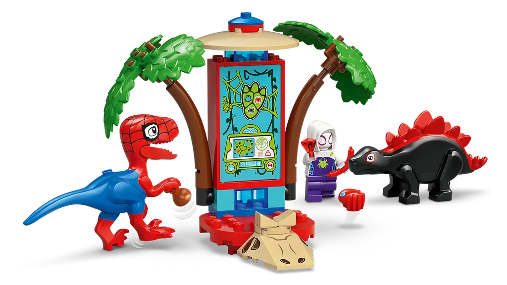 LEGO - Spidey Spidey & Gobby's Raptor Battle at Tree House HQ