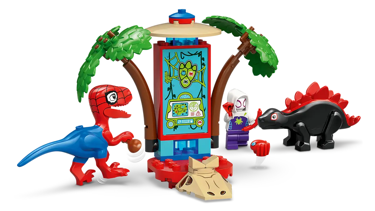 LEGO - Spidey Spidey & Gobby's Raptor Battle at Tree House HQ