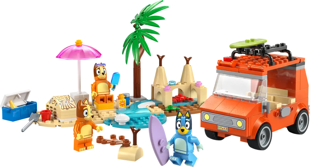 LEGO - Bluey's Beach & Family Car Trip 11202