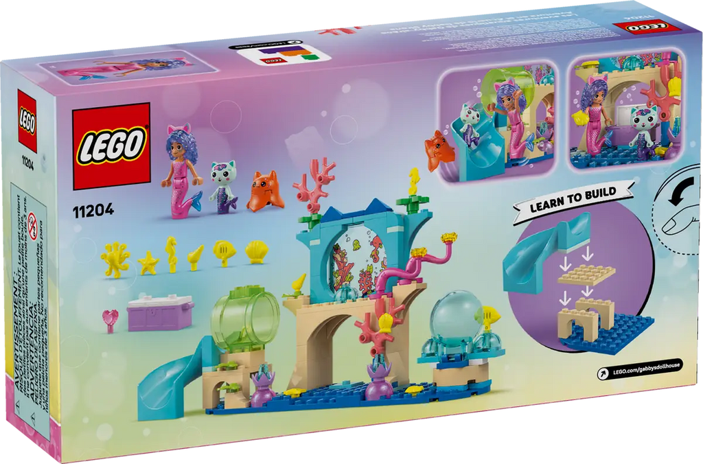 LEGO - Gabbys Dollhouse Mermaid Gabbys Aquarium Adventure 11204