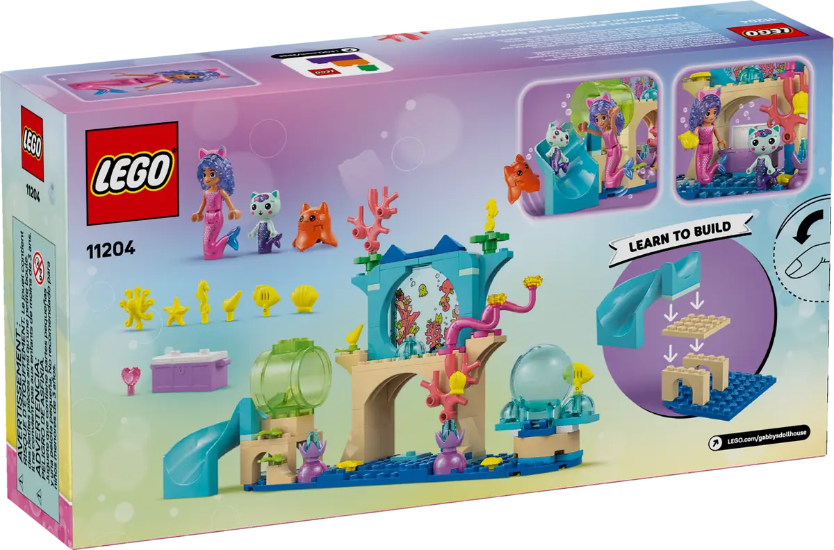 LEGO - Gabbys Dollhouse Mermaid Gabbys Aquarium Adventure 11204
