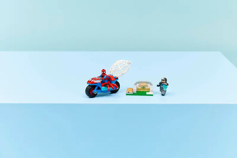 LEGO - Marvel Spidey on his Motorcycle vs Rhino 11206