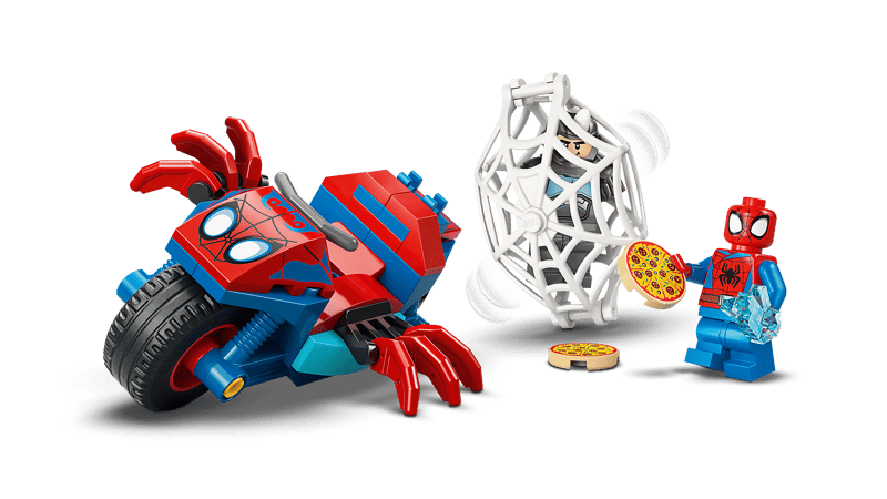 LEGO - Marvel Spidey on his Motorcycle vs Rhino 11206