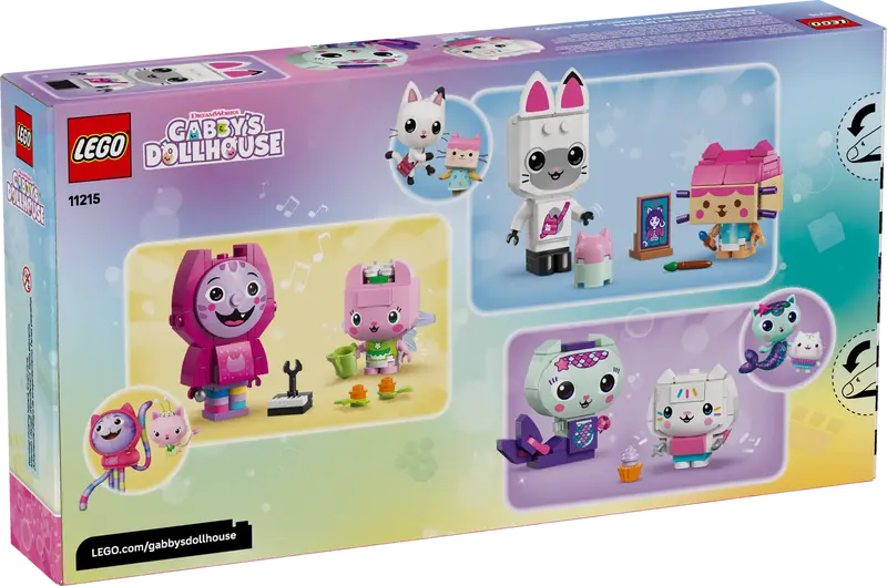 LEGO - Gabby's Dollhouse Gabby's Brick-Built Cat Friends 11215