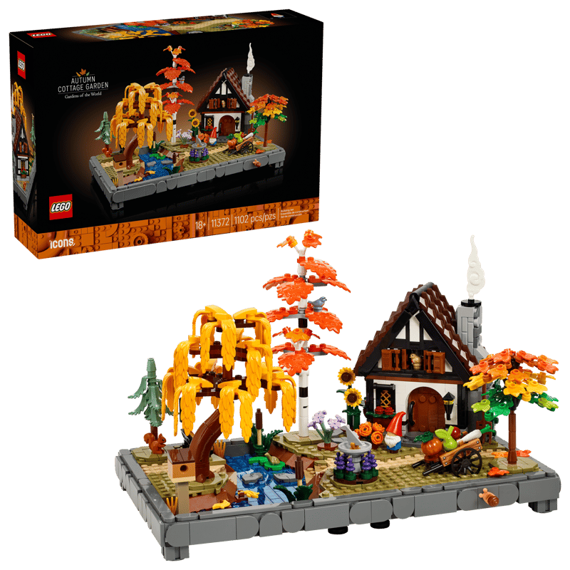 LEGO - Icons Autumn Cottage Garden 11372