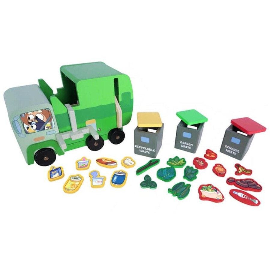 Bluey - Wooden Garbage Truck