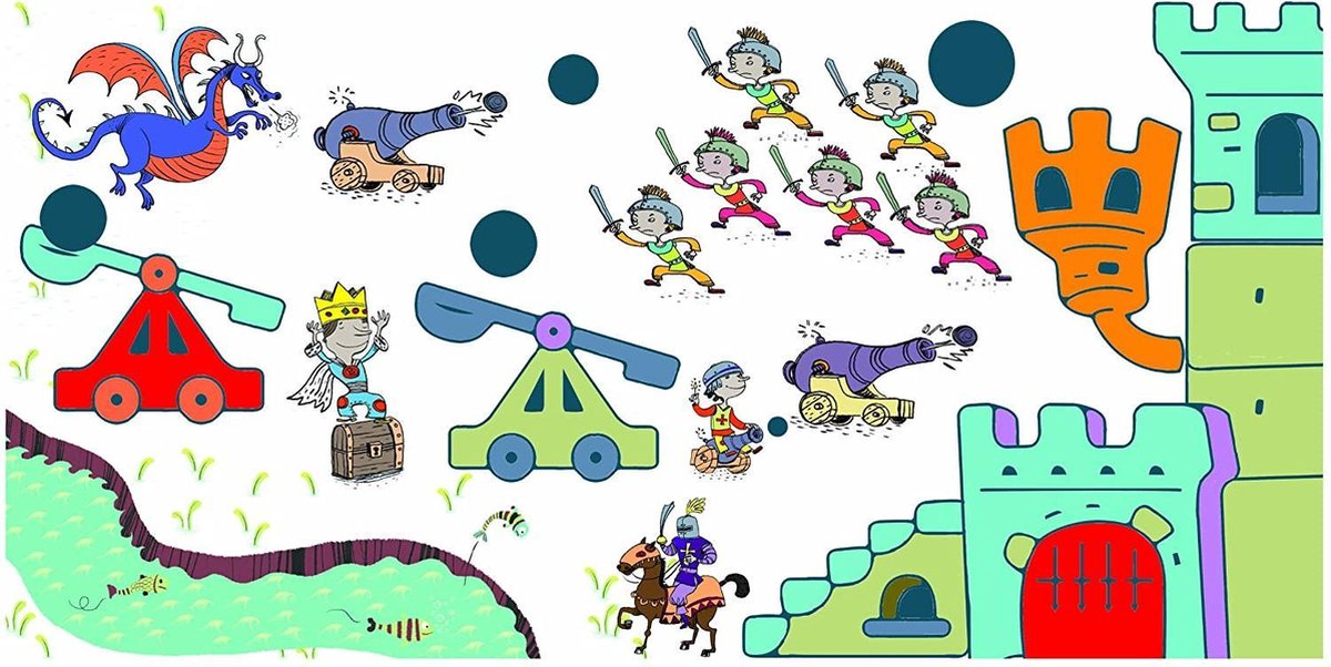 Djeco - Knights Create A Story