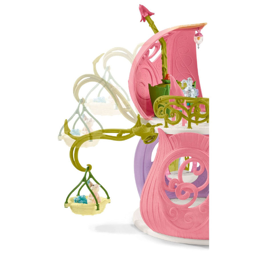 Schleich - Glittering Flower House with Unicorns
