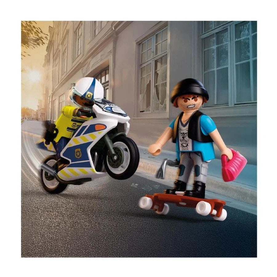 Playmobil - City Action Motorcycle Chase