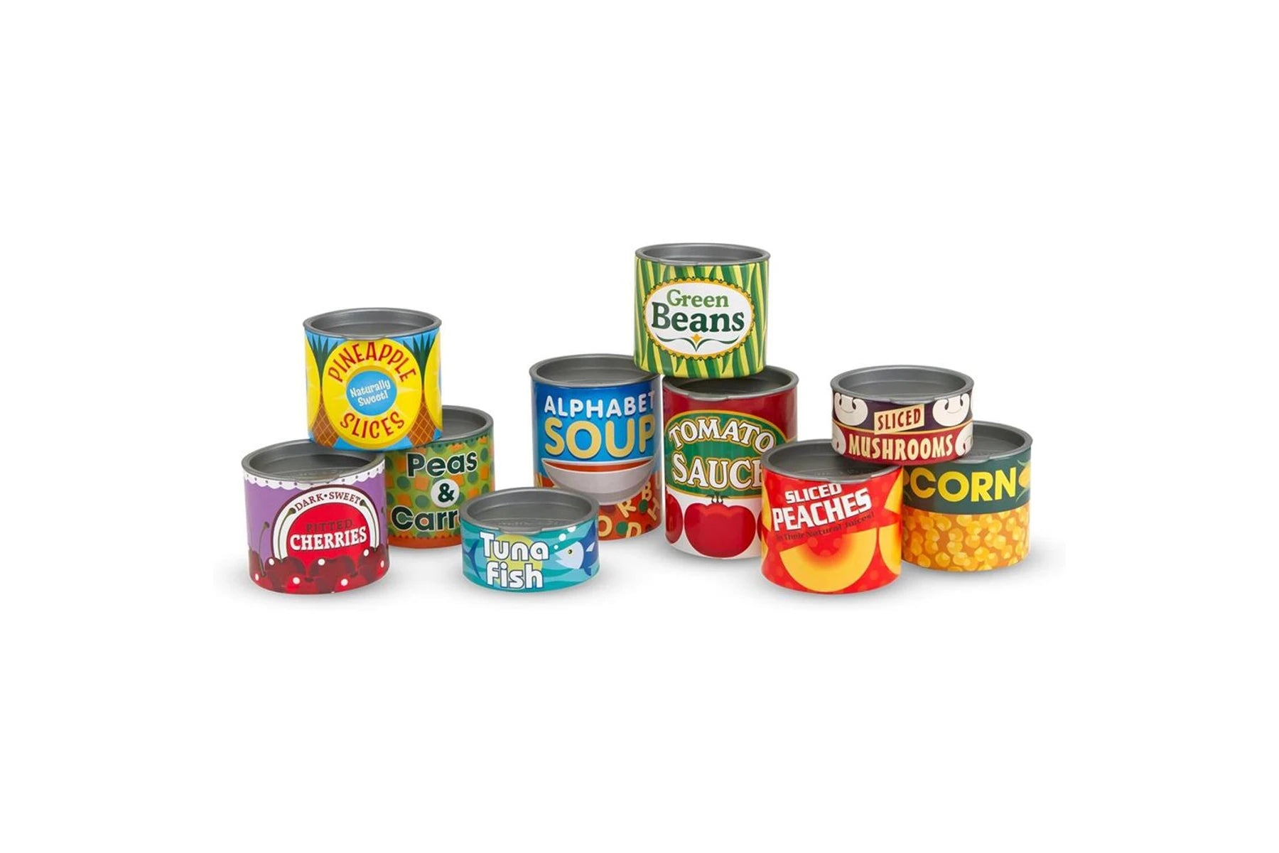 Melissa & Doug - Lets Play House Grocery Cans