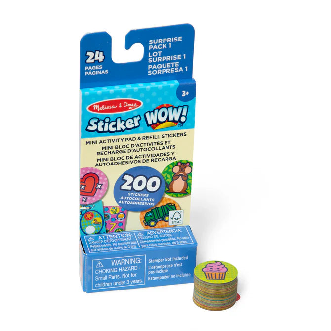 Melissa & Doug - Sticker Pad Refills Surprise Pack