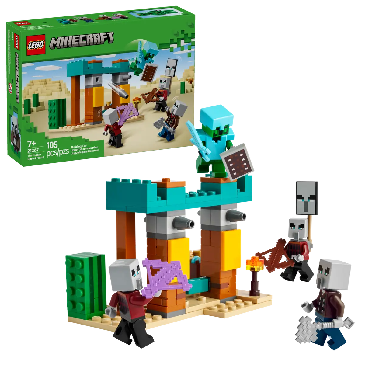 LEGO - Minecraft The Illager Desert Patrol 21267