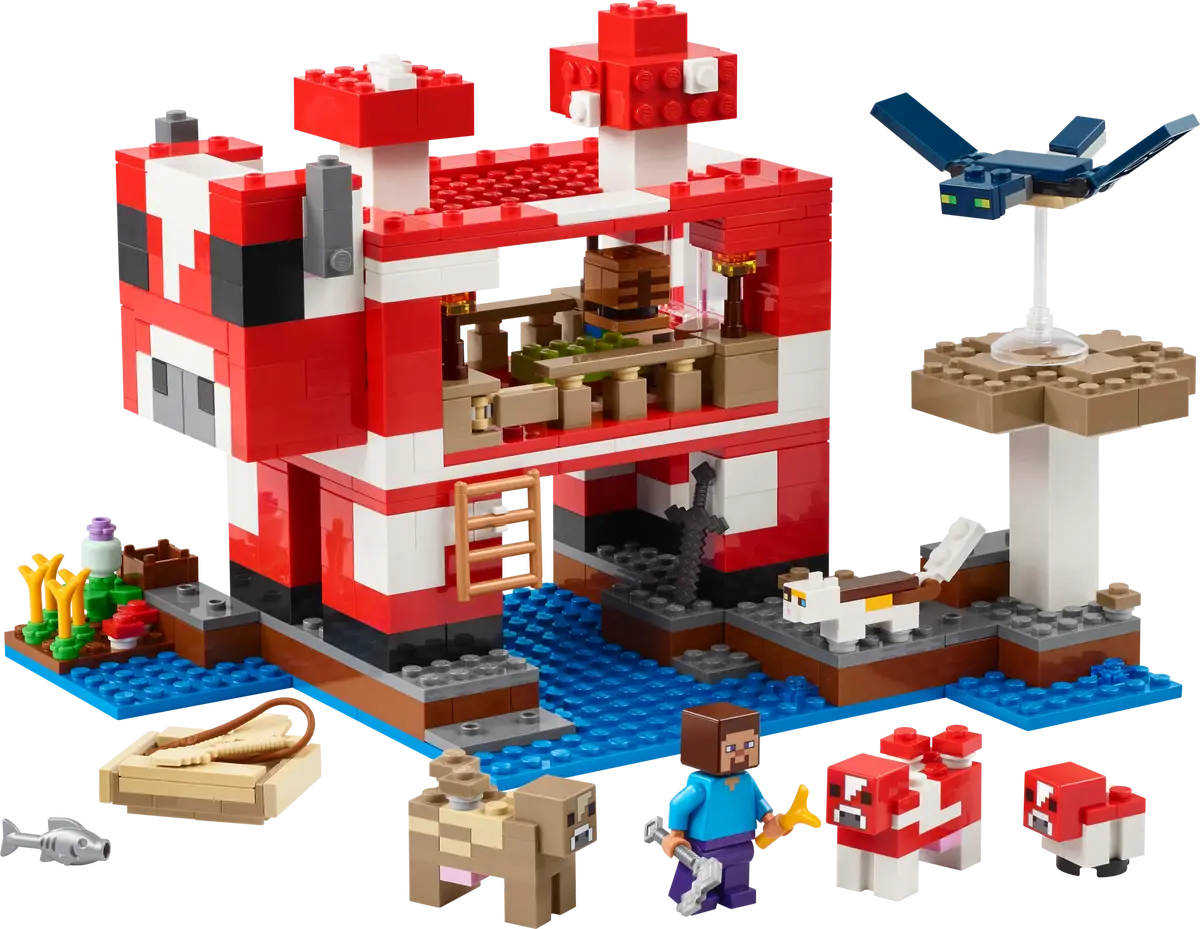LEGO - Minecraft The Mooshroom House 21270