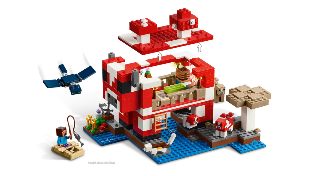 LEGO - Minecraft The Mooshroom House 21270